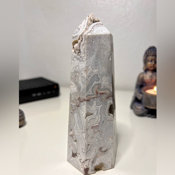 Mexican agate tower - Picture 1 of 4